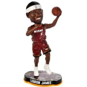  LeBron James Miami Heat 2012 Red Jersey NBA Bobblehead 