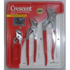  Crescent 3 Piece Tongue & Groove Pilers Set: Home 