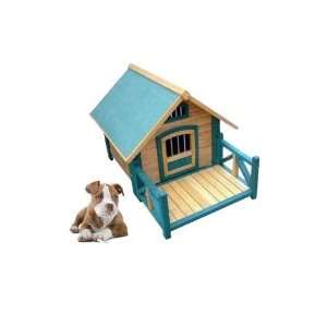  Dog House with Porch: Pet Supplies