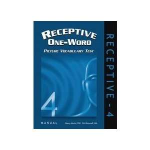  Receptive One Word Picture Vocabulary Test Plates Office 