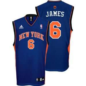  LeBron James Youth Jersey: adidas Blue Replica #6 New York 
