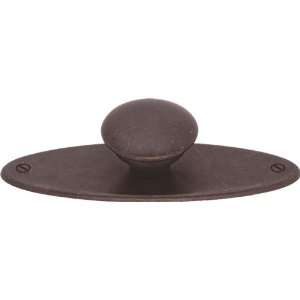   with Backplate, 3.74 by 1.18 Inch, Oil Rubbed Bronze