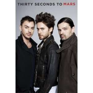  Thirty Seconds To Mars   Music Poster (The Guys) (Size 24 
