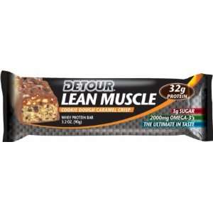  Detour Lean Muscle Bars   9 Small Bars   Peanut Butter 