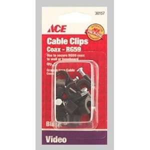    Cd/10 Ace Nail in Rg59 Coax Cable Clips (30157) Electronics