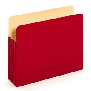  Globe Weis Colored File Pockets, 3.5 Inch Expansion 