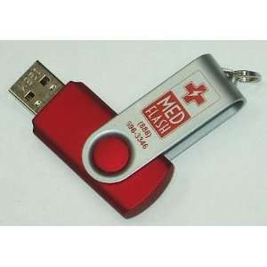 Med Flash 3 pack   Emergency medical records flashdrive stores 1g of 