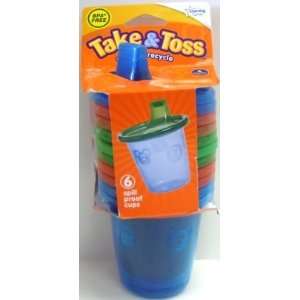  The First Years Take & Toss Spill Proof Cups (2 Pack 