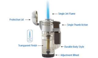 CIGAR LIGHTER   Xikar Tech Lighter : Black Finish  