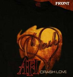 NEW AFI Crash Love Punk Rock Concert Tour 09 T Shirt XL  