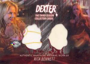 DEXTER 3 RITA BENNETT DUAL COSTUME CARD D3 C8 B  