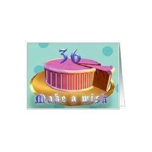  girl cake golden plate 35 years old birthday cake Card: Toys & Games