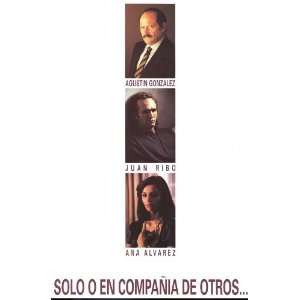  Solo o en compania de otros (1991) 27 x 40 Movie Poster 