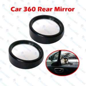  360 Degree Wide Angle Car Mirror Blind Spot Auto Rear View 