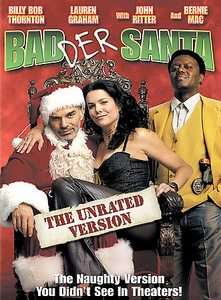 Bad Santa DVD, 2004, Badder Santa The Unrated Version  