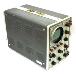 Daystrom/Heathkit IO 14 Single Trace 8MHz Lab Sweep Oscilloscope 600V 