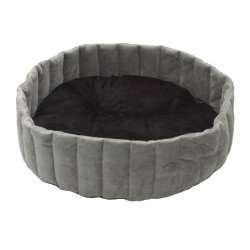 KH Kitty Kup Cat Dog Bed Small Gray/Black 20 NEW  