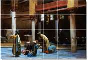 Prayer In The Mosque by Jean Gerome