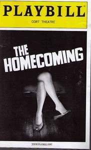 THE HOMECOMING BROADWAY PLAYBILL   RAUL ESPARZA, EVE BEST  
