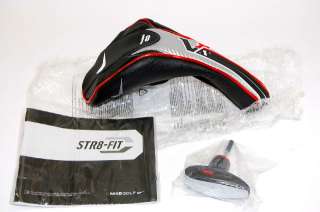 NEW* 2012 NIKE VR S STR8 FIT DRIVER HEADCOVER & TOOL & MANUAL 