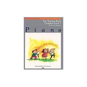  Alfreds Basic Piano Course Ear Training Book Complete Book 