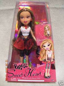 Bratz Sweet Heart Yasmin Doll Factory Sealed  