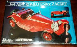 Heller 1:24 Alfa Romeo 1750cc Zagato #80715  
