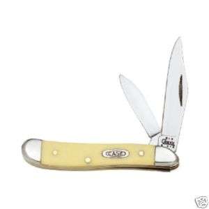 Case Yellow Handle Knives Mini Trapper #0029  