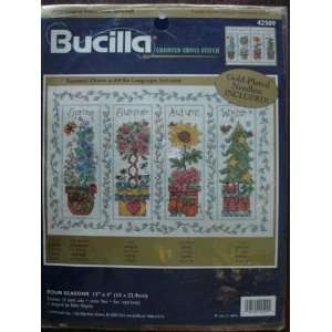  Four Seasons Counted Cross Stitch Kit: Office Products
