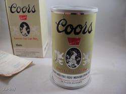 COORS BEER CAN NOVELTY ADVERTISING TRANSISTOR RADIO  