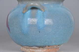 Rare 18th century Song Dynasty Jun porcelain pot  