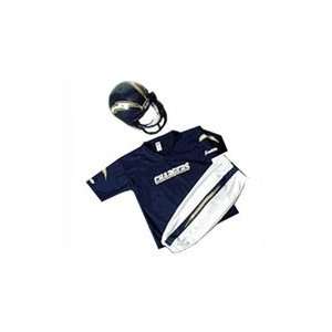 San Diego Chargers Youth NFL Team Helmet and Uniform Set by Franklin 