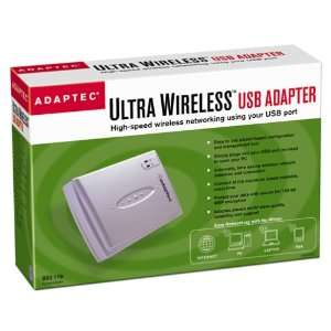  Adaptec 2012300 Ultra Wireless USB Adapter Electronics