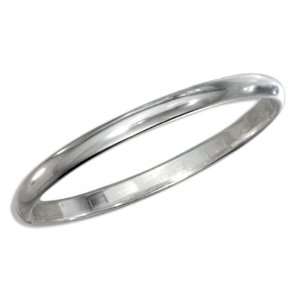  Sterling Silver 1.5mm High Polish Wedding Band Ring (size 