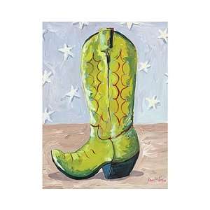  Cowboy Boot Yippie io Canvas Reproduction: Baby