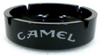 CAMEL Cigarettes Black Amethyst Glass ASHTRAY NEW  