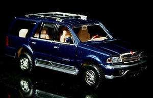 1998 Lincoln Navigator MOTORMAX Diecast 1:24 Scale   Blue  