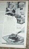 1943 ad Wilsons B V Gravy   WWII ad   George Rector  