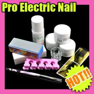 New profession full nail art set acrylic UV Gel PWN172  