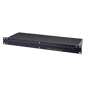  16 channel twisted pair active receiver rack mounting 1U 