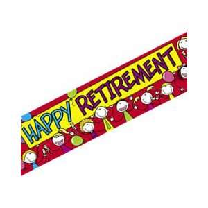  HAPPY RETIREMENT BANNER 2.6M