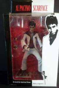 SCARFACE 10 INCH ACTION FIGURE THE PLAYER NEW BY MEZCO MIB  