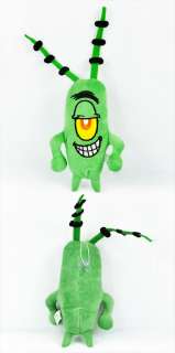 NEW SpongeBob Squarepants Plankton plush toy 8”Lovely Soft toy 