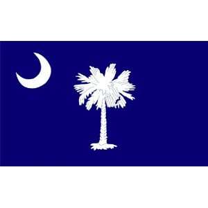  South Carolina Flag 3x5ft Nylon: Patio, Lawn & Garden