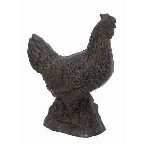   Hen Chicken Rooster Garden Statue Patio Yard: Patio, Lawn & Garden
