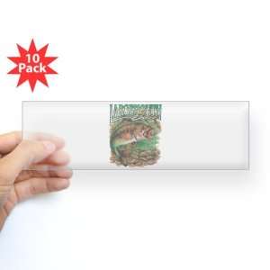    Bumper Sticker Clear (10 Pack) Largemouth Bass: Everything Else