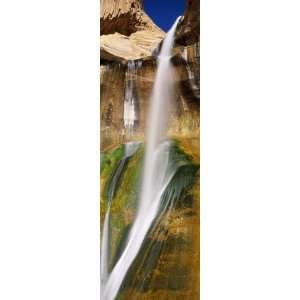  of Mist around Rock Formations (Close Up), Lower Calf Creek Falls 