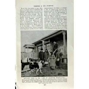  c1920 SIBERIA SLAVS DOG PEOPLE HOUSE YAKUT TUNGUS