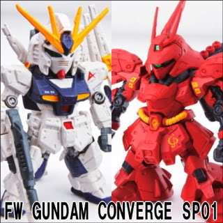 Gundam FW Converge P SP 01 Nu Sazabi Candy Toy 2 figure  