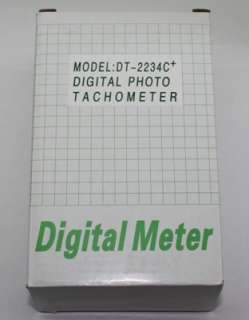 Digital Photo Laser Tachometer RPM LED Non Contact Tool  